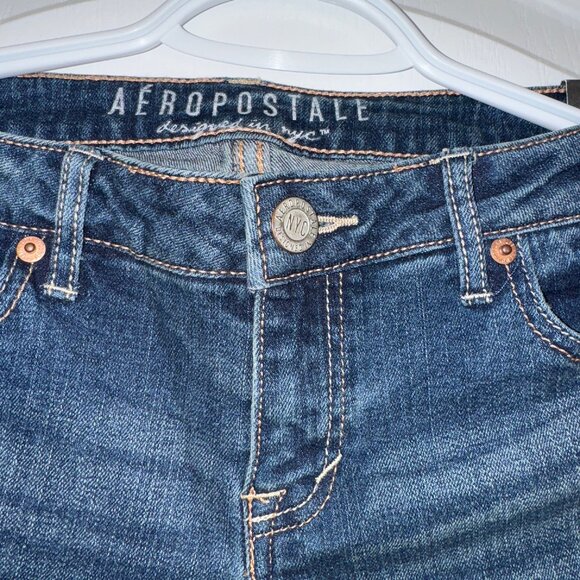 Aeropostale Women Blue Jean - Picture 2 of 9